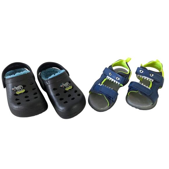 Boys Sandal Set Size 6-7 - Picture 1 of 7